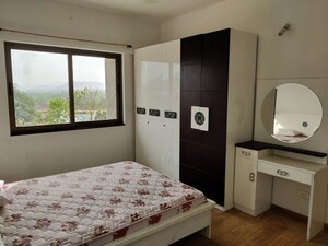 Bedroom in 2 BHK Apartment at Paranjape Blue Ridge, Hinjewadi – for Rent