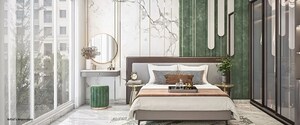 Bedroom in 2 BHK Apartment at Lodha Divino, Matunga East – for Sale
