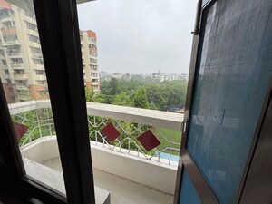 Balcony in 4 BHK Apartment at Sector 9 Dwarka – for Rent