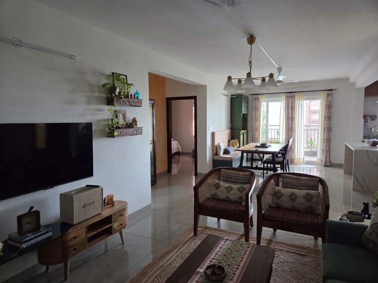 Living Room, hallmark-sunnyside 3 Bedroom 1717 Sq.Ft. Apartment In Manchirevula Hyderabad 10741688