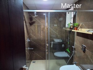 Bathroom in 3 BHK Apartment at Hallmark Sunnyside, Manchirevula – for Sale