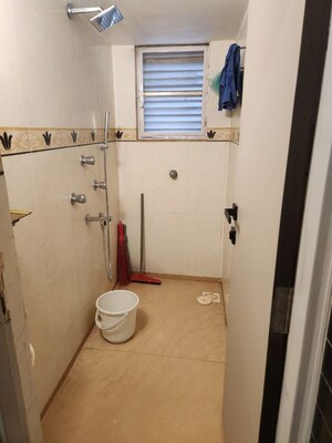 Bathroom in 2 BHK Apartment at Josville Apartment, Bandra West – for Rent
