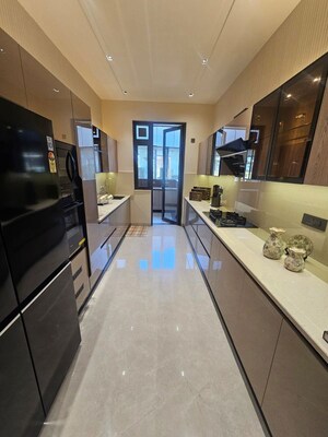 Kitchen in 3 BHK Apartment at Ambala Highway – for Rent