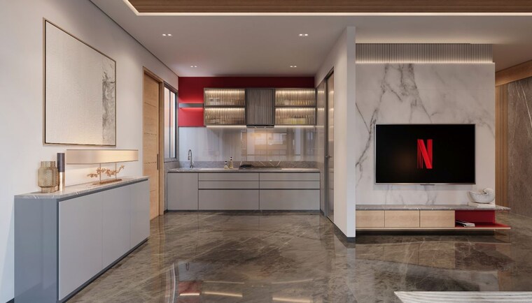  Parking, thaltej 3 Bedroom 2430 Sq.Ft. Apartment In Thaltej Ahmedabad 10741803