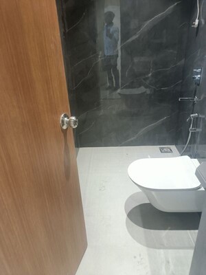 Bathroom in 3 BHK Apartment at Ratan Building, Dadar West – for Rent