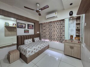 Bedroom in 3 BHK Apartment at Sheetal Westpark Imperia, Vastrapur – for Rent