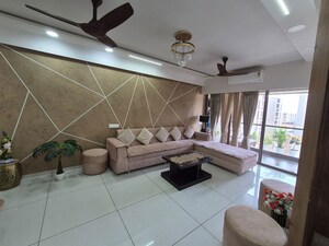 Living Room in 3 BHK Apartment at Sheetal Westpark Imperia, Vastrapur – for Rent