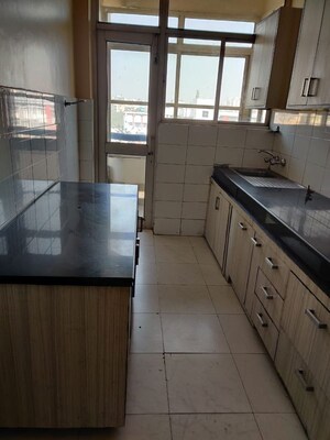 Kitchen in 2 BHK Builder Floor at Ansal Sushant Estate, Sector 52 – for Rent