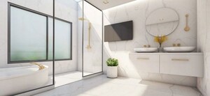 Bathroom in 3 BHK Villa at VTP Velvet Villa, Kharadi – for Sale
