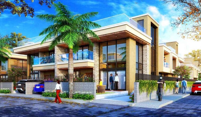 Exterior View, vtp-velvet-villa 3 Bedroom 3200 Sq.Ft. Villa In Kharadi Pune 10741872