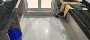 Kitchen in 3 BHK Apartment at Vaibhav Vilas CHS, Majiwada – for Rent
