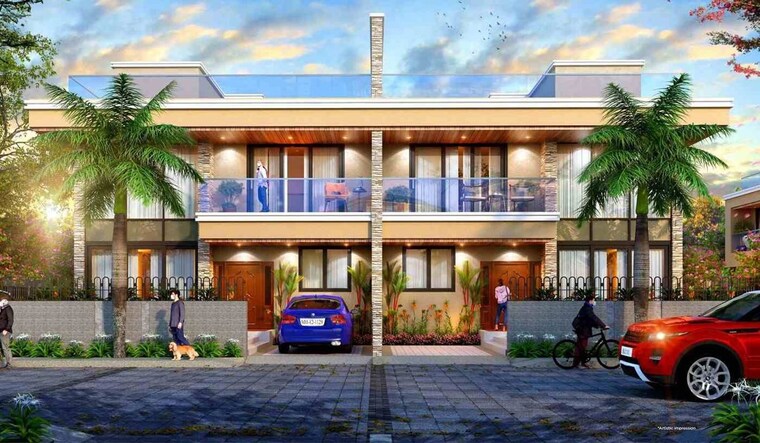 Exterior View, vtp-velvet-villa 5 Bedroom 6080 Sq.Ft. Villa In Kharadi Pune 10741892
