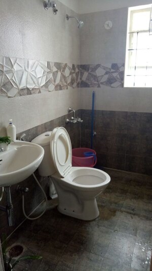 Bathroom in 2 BHK Apartment at Mana Candela, Sarjapur Road – for Rent
