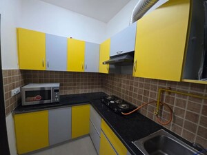 Kitchen in 3 BHK Apartment at Gaur City 2 - 14th Avenue, Sector 16c Greater Noida – for Rent