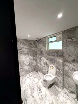 Bathroom in 4 BHK Villa at Grand Boulevard, Gachibowli – for Rent