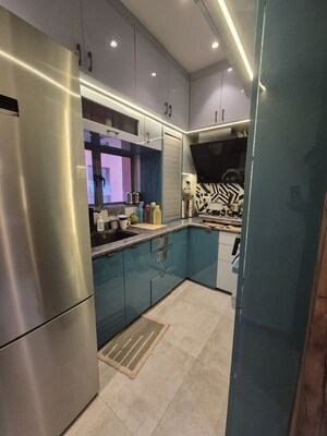 Kitchen in 2 BHK Apartment at Siddha Happyville, Rajarhat New Town – for Sale