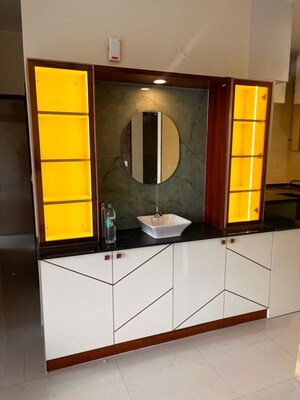 Kitchen in 2 BHK Apartment at Adarsh Greens, Kogilu – for Rent