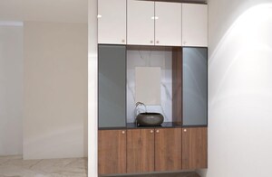 Dining Room in 3 BHK Apartment at Poulomi Avante, Kokapet – for Rent