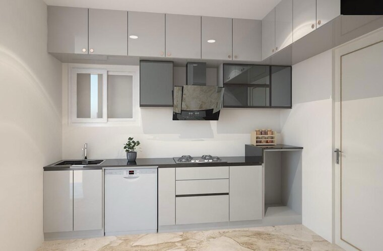 Kitchen, poulomi-avante 3 Bedroom 1860 Sq.Ft. Apartment In Kokapet Hyderabad 10742021
