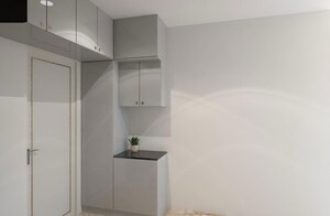 Bathroom in 3 BHK Apartment at Poulomi Avante, Kokapet – for Rent