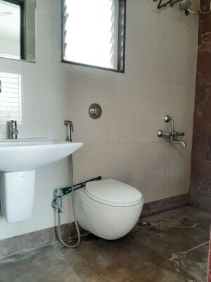 Bathroom in 1 BHK Apartment at Venkatesh Graffiti, Keshav Nagar – for Rent