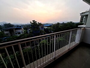 Balcony in 3 BHK Apartment at Lodha Golflinks, Dombivli East – for Rent