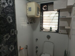 Bathroom in 3 BHK Apartment at Anamitra Tower, Brahmand – for Rent
