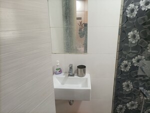 Bathroom in 3 BHK Apartment at Anamitra Tower, Brahmand – for Rent