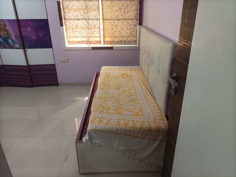 Bedroom, anamitra-tower 3 Bedroom 1100 Sq.Ft. Apartment In Brahmand Thane 10742136