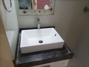 Bathroom in 3 BHK Apartment at Anamitra Tower, Brahmand – for Rent