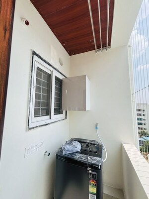 Balcony in 1 BHK Builder Floor at Nallagandla – for Rent