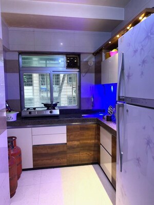 Kitchen in 2 BHK Apartment at Prabhat CHS Goregaon, Goregaon West – for Rent