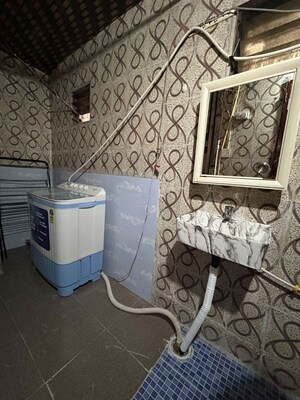 Bathroom in 1 BHK Independent House at Kharghar – for Rent