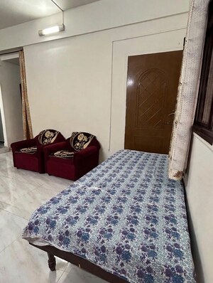 Bedroom in 1 BHK Independent House at Kharghar – for Rent