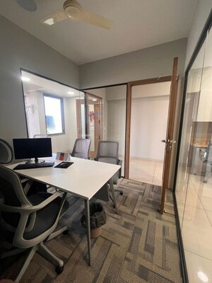 Team Area in  Office Space at Binori B Square 3, Bodakdev – for Rent