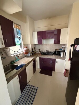 Kitchen in 3 BHK Apartment at Mahagun My Woods, Sector 16c Greater Noida – for Rent