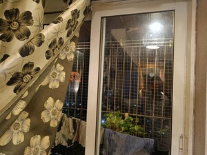 Balcony in 1 BHK Apartment at Rizvi Cedar, Malad East – for Rent