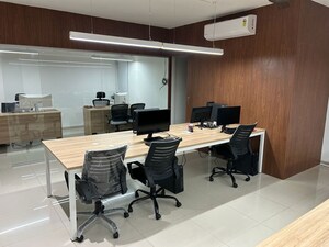 Team Area in  Office Space at R Sheladia Patron, Bodakdev – for Rent