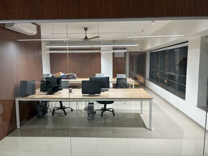 Team Area in  Office Space at R Sheladia Patron, Bodakdev – for Rent