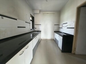 Kitchen in 3 BHK Apartment at Upper Crust, Kalwa – for Rent