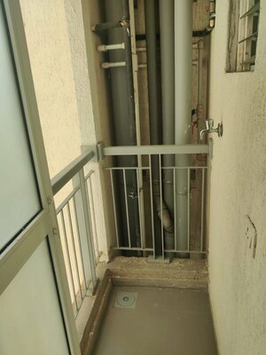 Balcony in 1.5 BHK Apartment at Godrej Emerald, Ghodbunder Road – for Rent