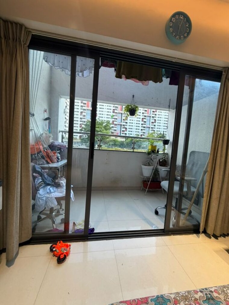 Balcony, kumar-pebble-park 2 Bedroom 650 Sq.Ft. Apartment In Hadapsar Pune 10742322