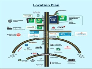  Plot – Map Location View at Spacevision Ambience, Shadnagar - for Sale
