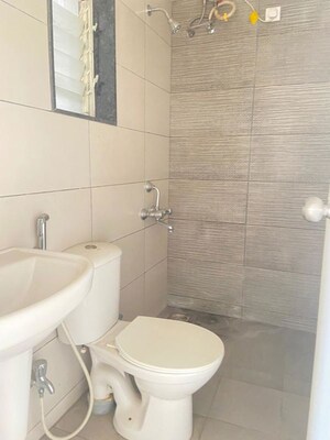 Bathroom in 2 BHK Apartment at Florida River Bank, Mundhwa – for Rent
