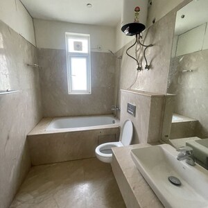 Bathroom in 4 BHK Apartment at Emaar Palm Terraces Select, Sector 66 – for Rent