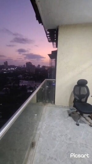 Balcony in 3 BHK Apartment at Chembur – for Rent