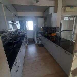 Kitchen in 3.5 BHK Apartment at Radius Imperial Heights, Goregaon West – for Rent