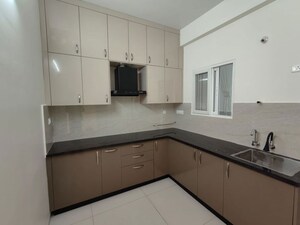Kitchen in 3 BHK Apartment at Rajapushpa Imperia, Tellapur – for Rent