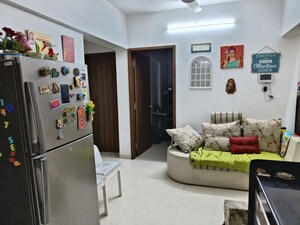 Living Room in 2 BHK Apartment at Venkatesh Graffiti, Keshav Nagar – for Rent
