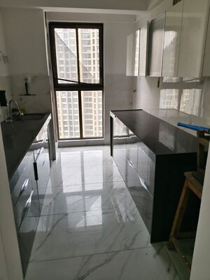 Kitchen in 2 BHK Apartment at Pokhran Road No Two – for Rent